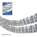 Guirnalda papel 3.6m plata
