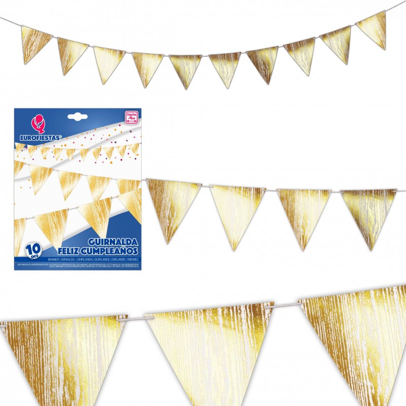 Guirnalda coleccion vetas oro