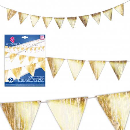 Guirnalda coleccion vetas oro