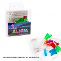 Nombre led alicia