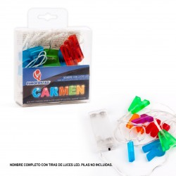 Nombre led carmen