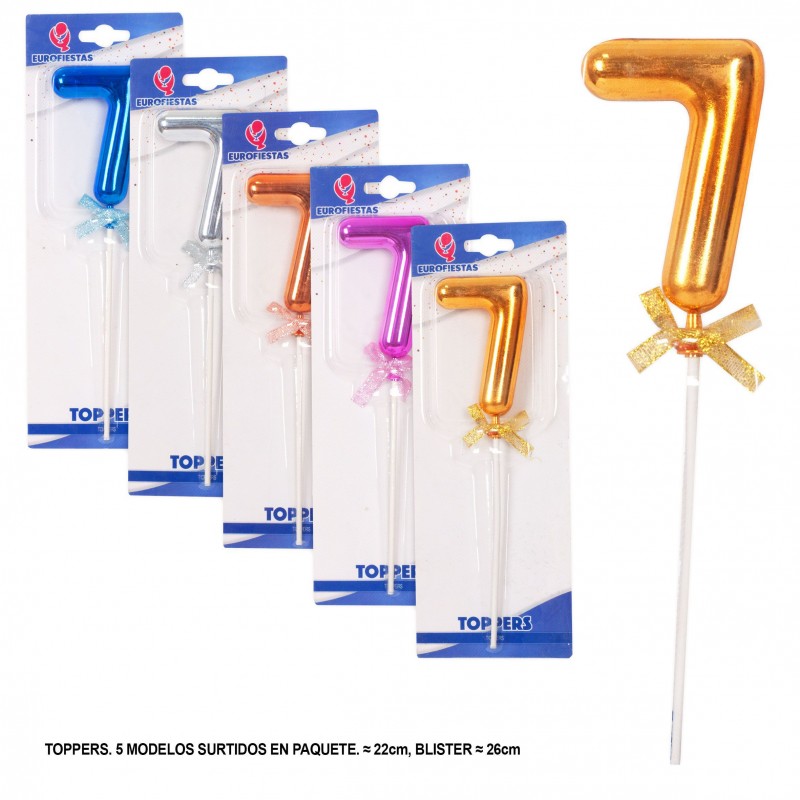 Topper numero 7 5 mds