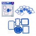 Pegatinas azules 25peg.