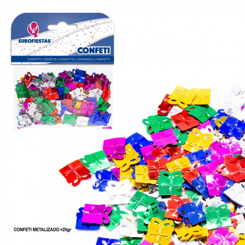 Confeti brillante regalo