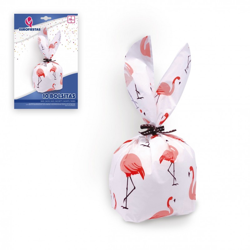 Bolsas chuches opacas 10 flamingo
