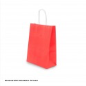 Bolsa papel 22x18x8cm rojo