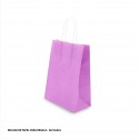 Bolsa papel 22x18x8cm violeta