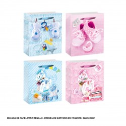 Bolsa regalo juguetes bebe 4ms 32x26x10cm