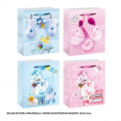 Bolsa regalo juguetes bebe 4ms 40x31x12cm