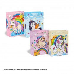 Bolsa regalo unicornio baby 4mds med