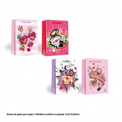 Bolsa regalo 80s 4 modelos pequeña