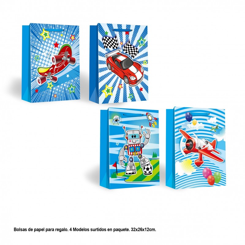 Bolsa regalo toys 4 modelos mediana