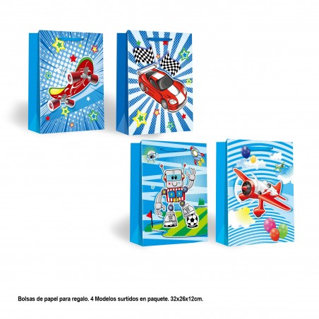 Bolsa regalo toys 4 modelos mediana