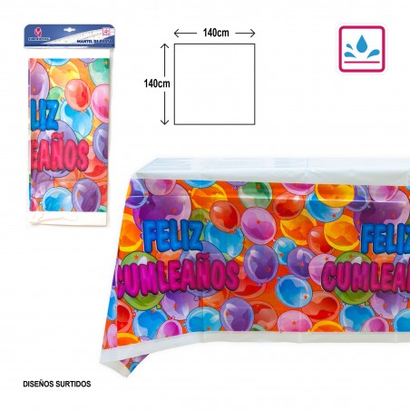 Mantel fiestas 1 4x1 4m