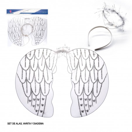 Set alas blancas