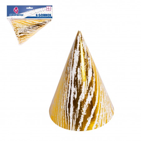 Gorro coleccion vetas oro