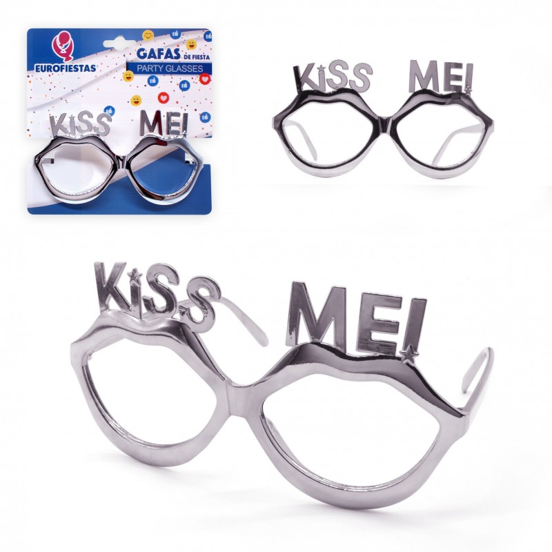 Gafas kiss me plata