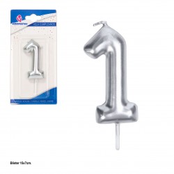 Vela bend plata nº 1