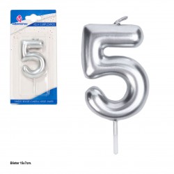 Vela bend plata nº 5