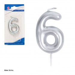 Vela bend plata nº 6