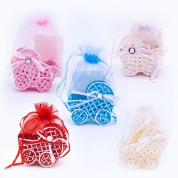 Cesta carrito para regalo