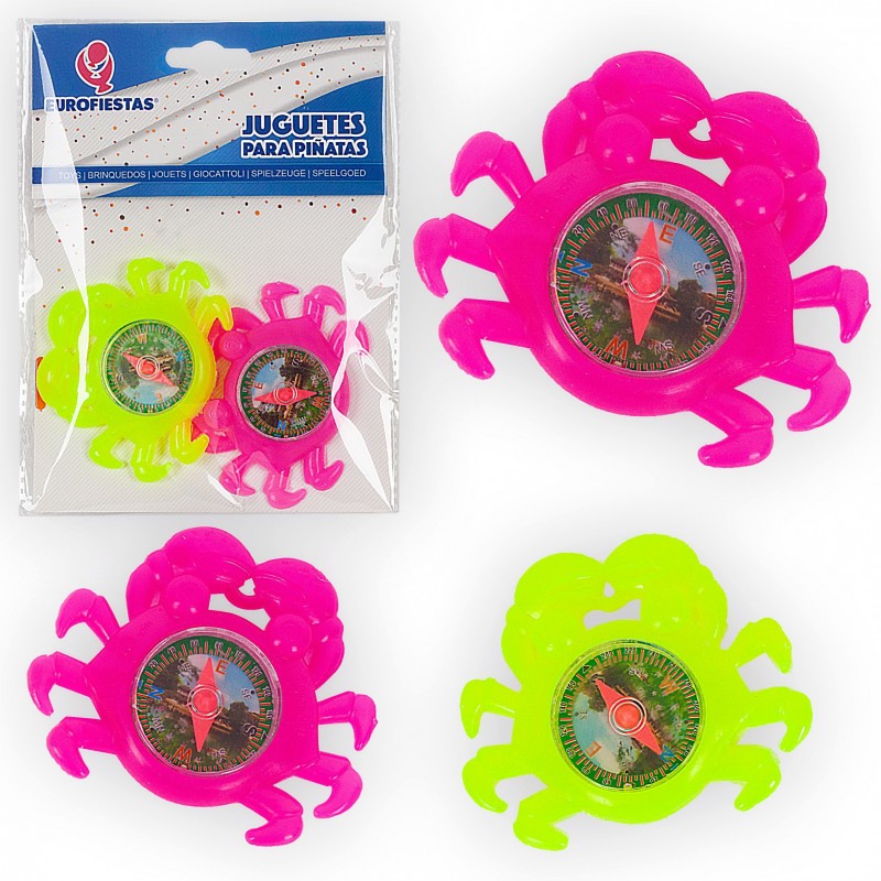 Juguetes para piñata brujulas