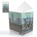 Tarjeta cumple bicicleta