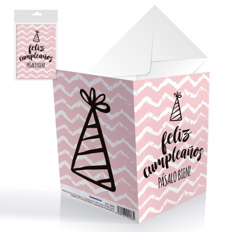 Tarjeta cumple pasalo bien