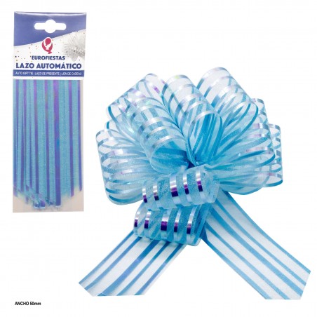 Lazo automatico 5cm celeste