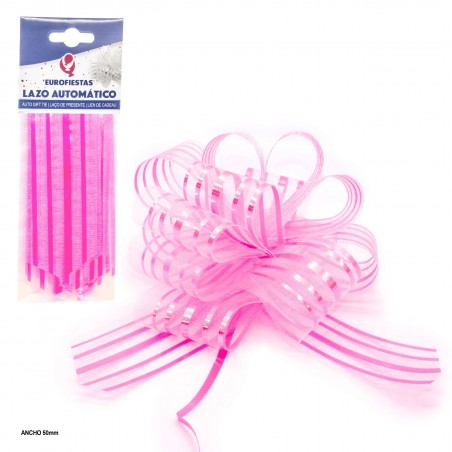 Lazo automatico 5cm fucsia