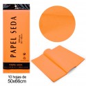 Papel seda naranja