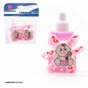 Biberon bebe frontal rosa