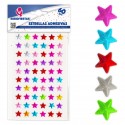 60 estrellas adhesivas color gr