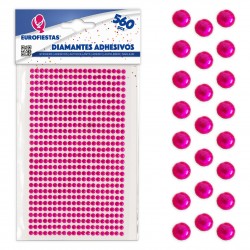 560 diamantes adhesivos peq fucsia