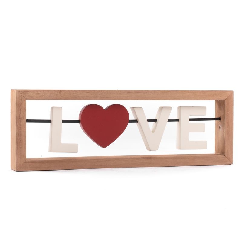 Decoracion sobremesa love