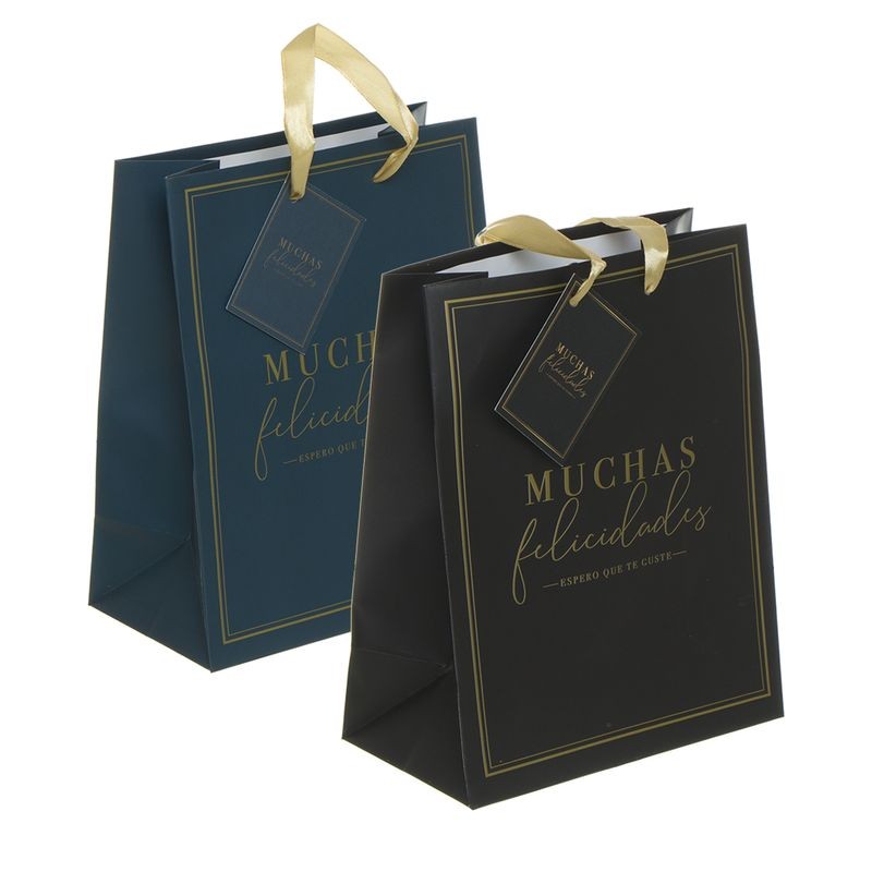 Bolsa papel l felicidades 2c