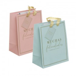 Bolsa papel l felicidades 2c