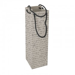 Bolsa vino escritura