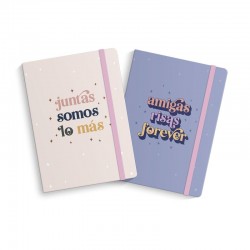 Libreta con goma l amigas 2m