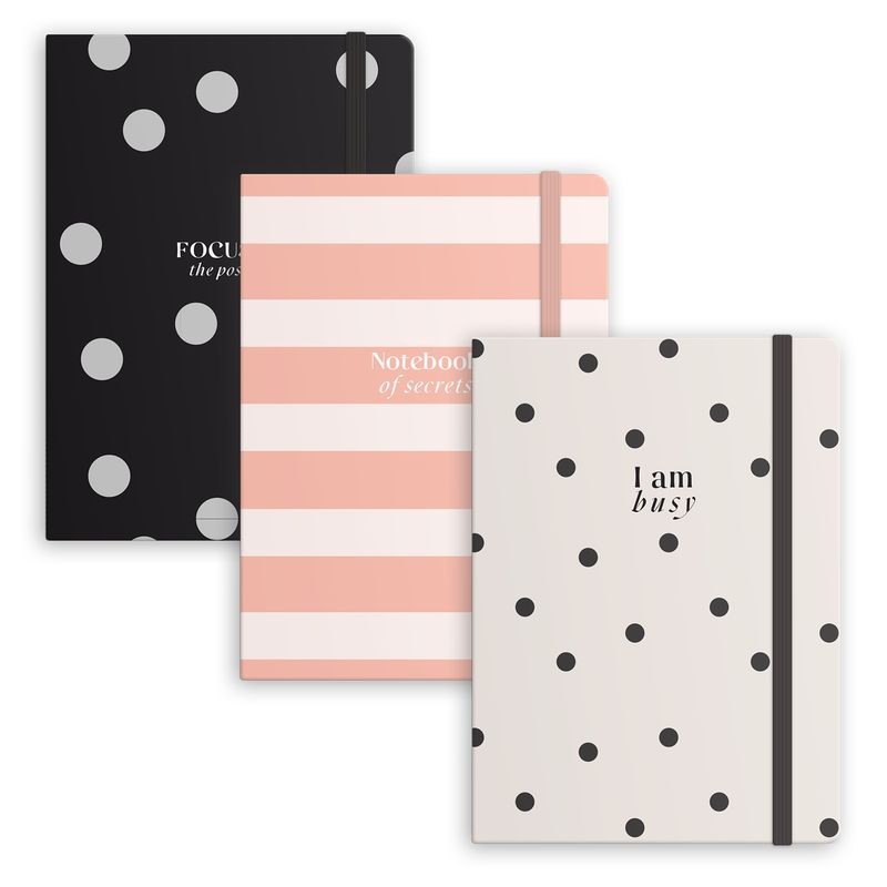 Libreta con goma l basics 3m