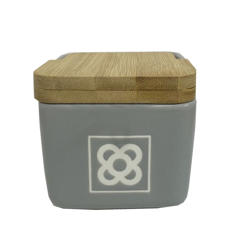 Salero tapa bambu panot