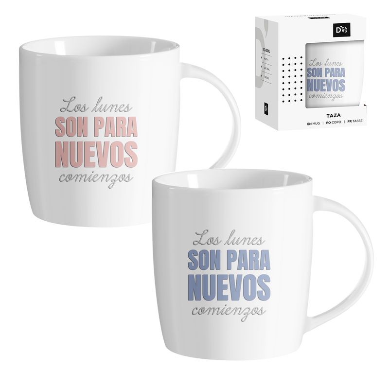 Mug 350ml lunes 2c