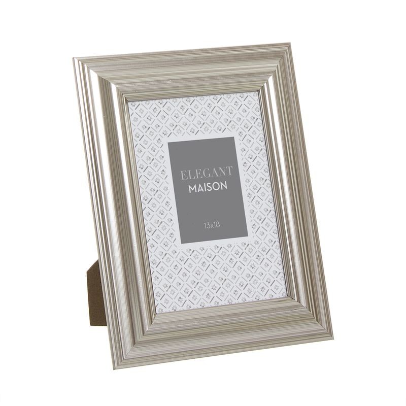 Portafotos ps 13x18 silver maison