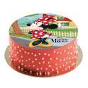 Disco oblea tarta minnie 20cm