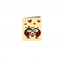 Paq.100 etiquetas boda