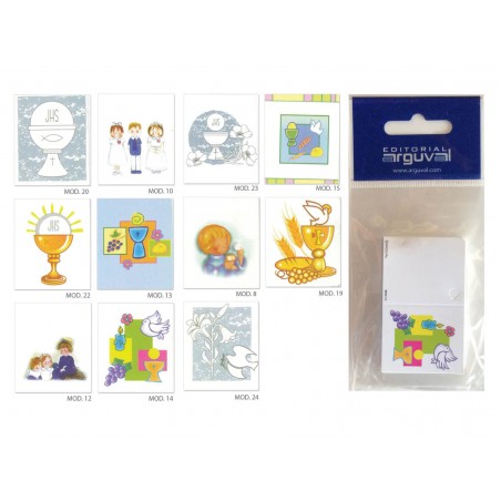 Blister 20 etiquetas comunion