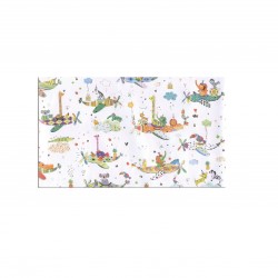 Papel turnowsky aviones animales