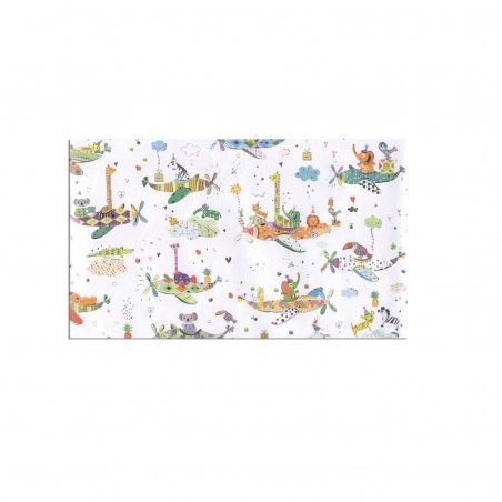 Papel turnowsky aviones animales