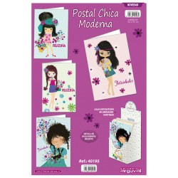 Postal chica moderna