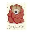 Card osito te quiero mini